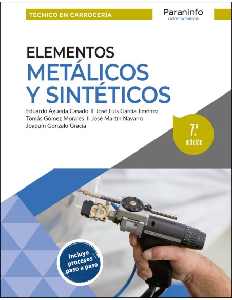 Elementos metalicos y sinteticos 7ª edicion 2024